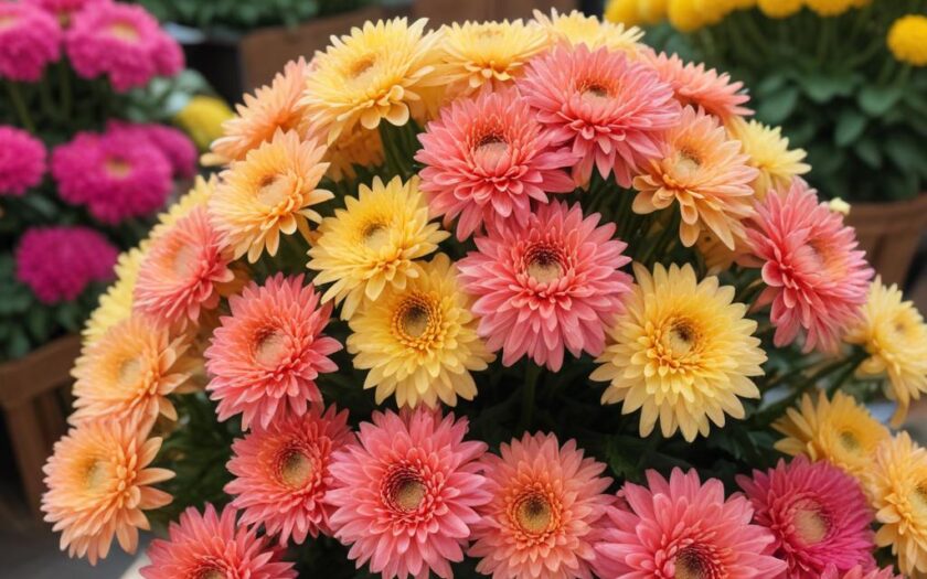 Хризантема кустовая: ориентировочные цены от 60 рублей за штуку