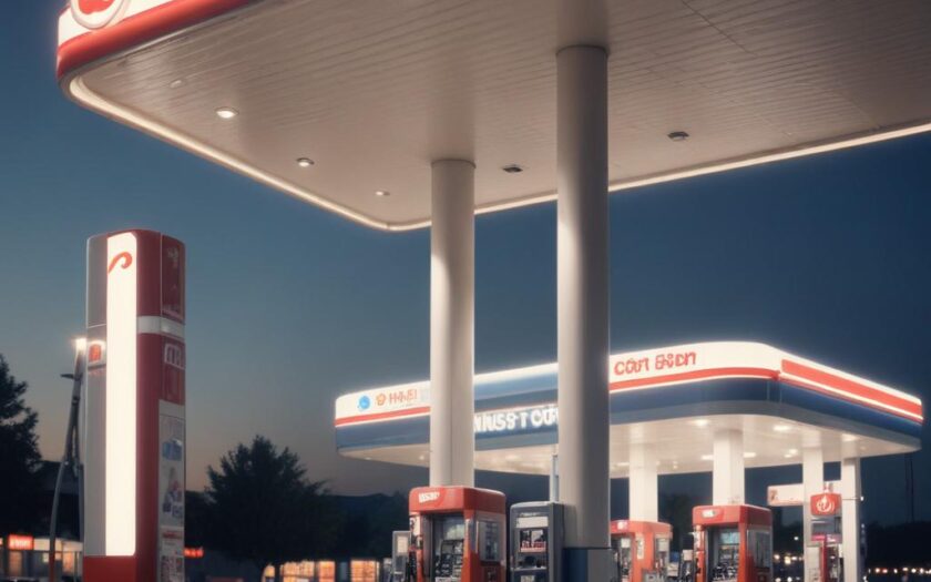 Лицо заправочной станции: как дизайн фасада привлекает клиентов