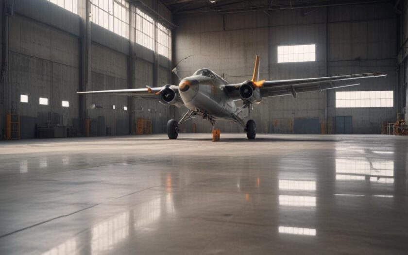 Полы для ангара бетонные и наливные: цена за квадратный метр