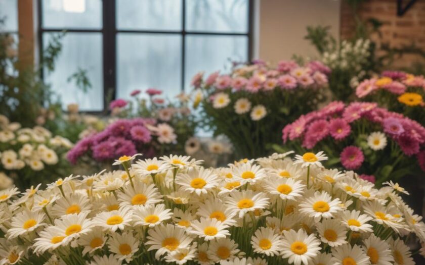 Букеты ромашек: ассортимент и условия доставки