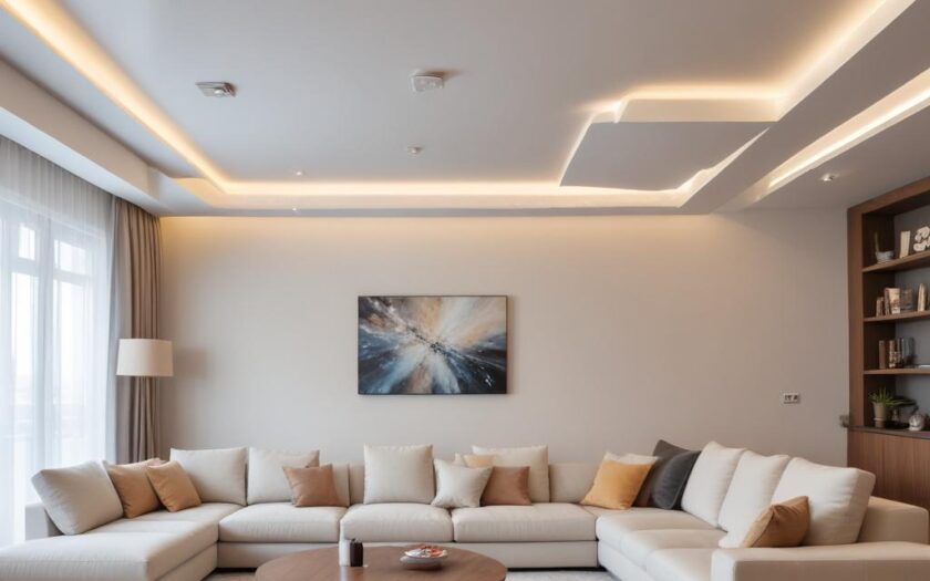 Натяжные потолки под ключ: обзор технологии монтажа и вариантов отделки