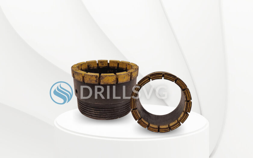 Буровые коронки для бурения скважин: виды, конструкции и параметры эксплуатации