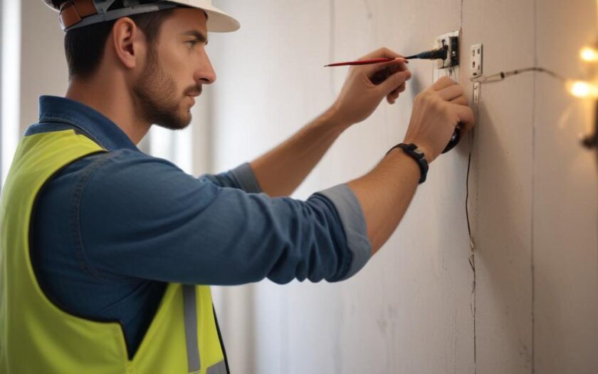 Стоимость штробления стен под проводку за метр