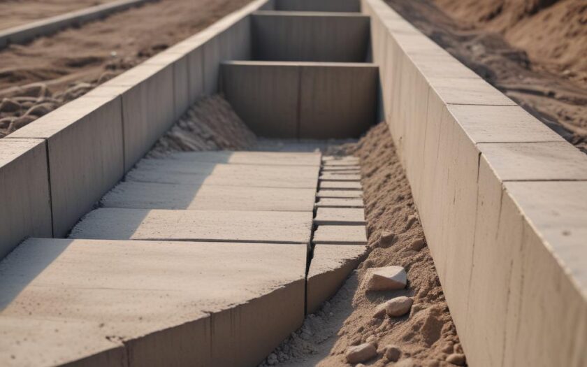 Лоток водоотводный из бетона