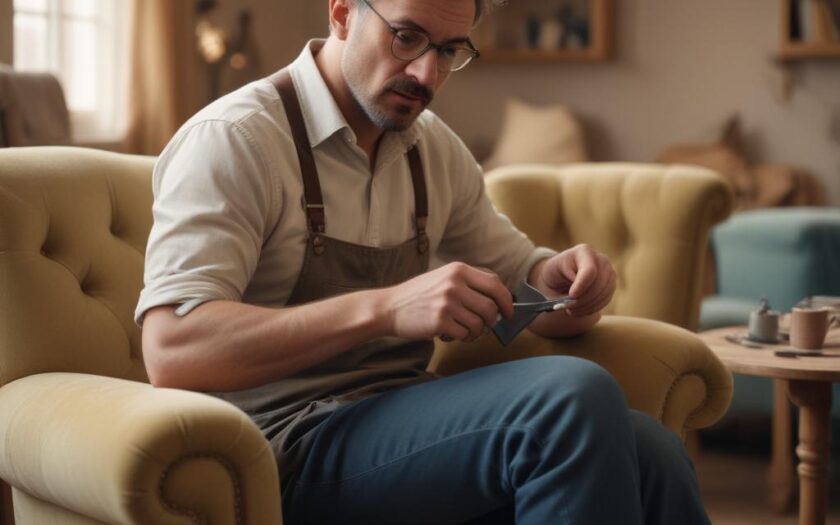 Перетяжка мягких кресел: цены от 8600 рублей