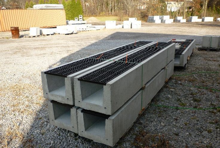 Водоотводные лотки: надежное решение для отвода дождевой и технической воды