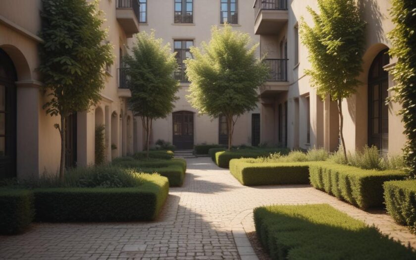 Ландшафтное проектирование жилых комплексов по философии Нового Времени: принципы и подходы